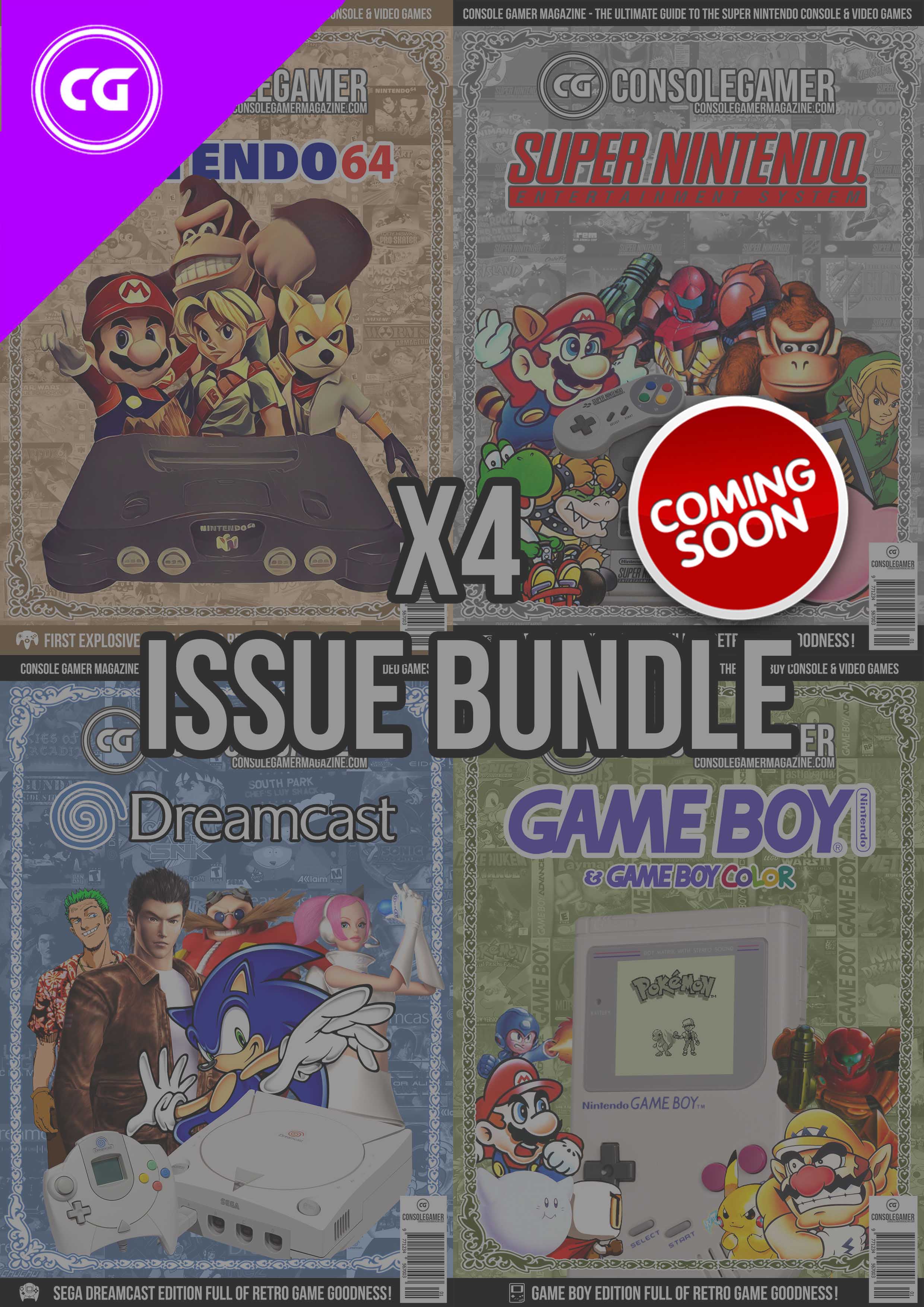 Console Gamer Magazine year one bundle